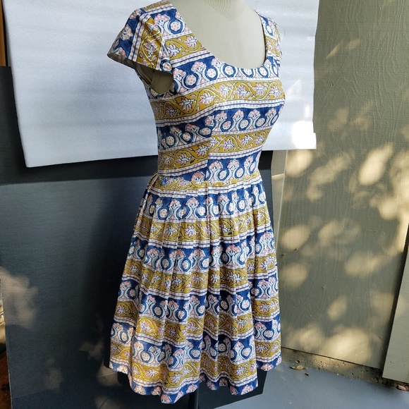 Anthropologie Dresses & Skirts - Anthropologie Coreylynn Calter dress fit & flare 4